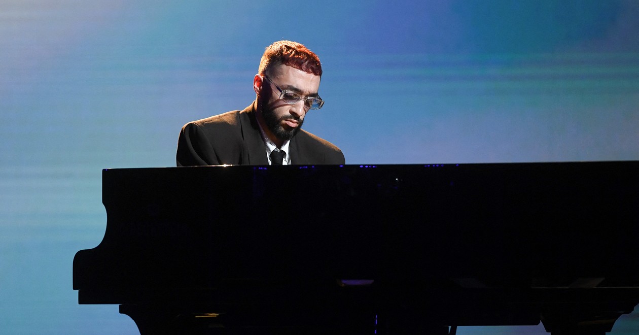 Sofiane Pamart, compositeur, interprète d'« Imagine » aux JO 2024 de Paris